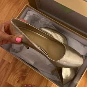 Michael Kors Gold Shoes